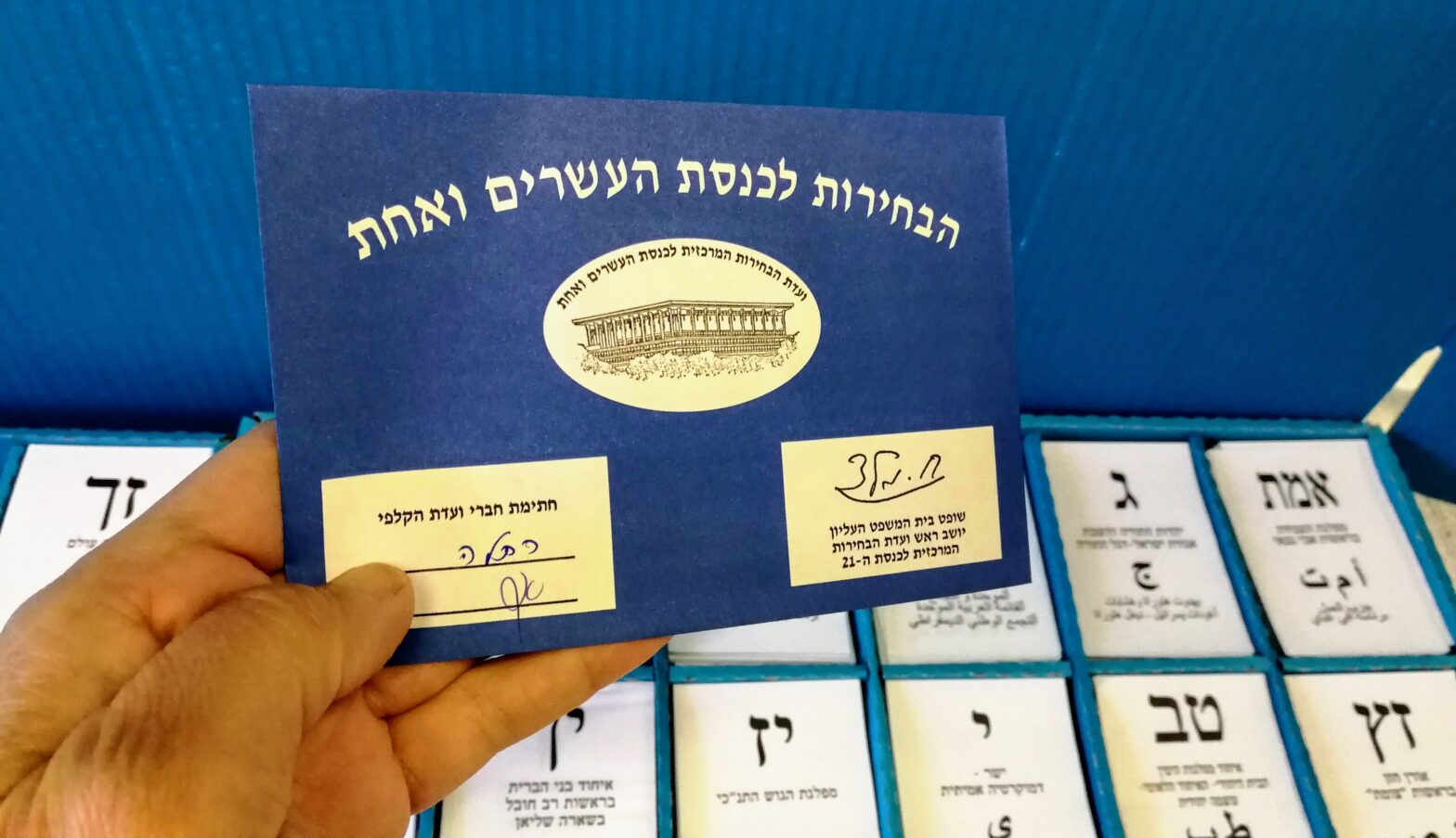 Israel diante da porta